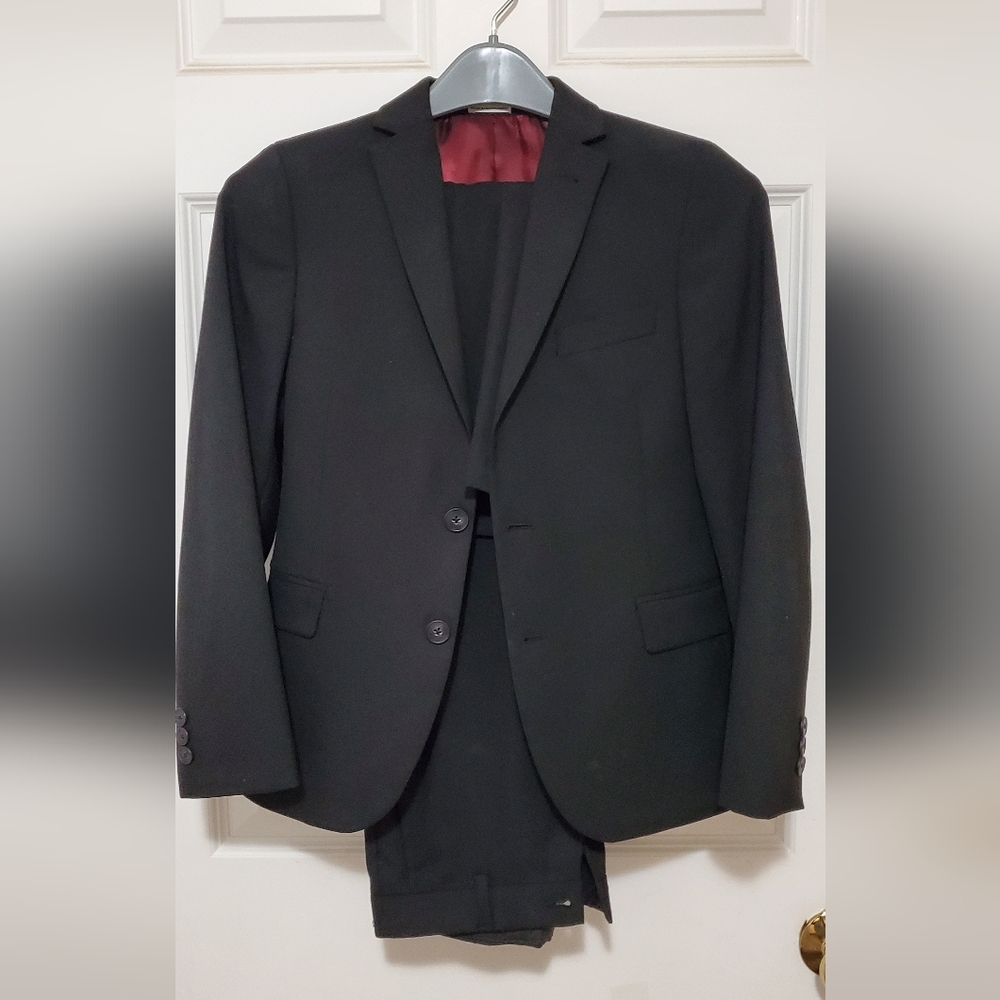 Joseph Abboud Black Kids Suit